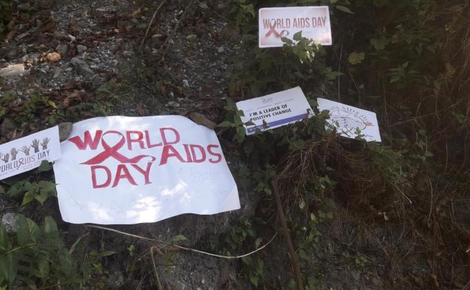 WORLD AIDS DAY CUM NATURE STUDY 