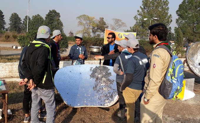 SOLAR ACTIVITIES AT PAKISTAN BOY SCOUTS