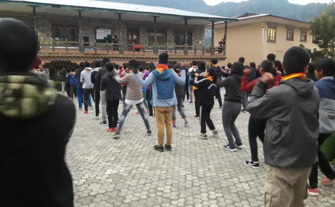 Eastern region camp for Nazhoen Scout 