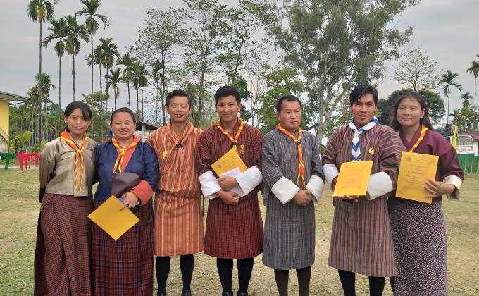 Nachhung scouts go camping...