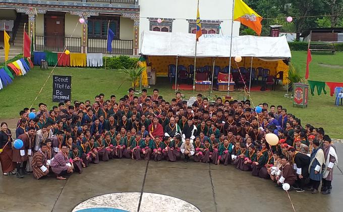 Scout spiritual camp for Nazhoen Scout 