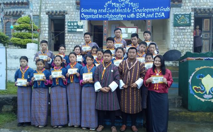 spiritual camp for Nazhoen Scout 