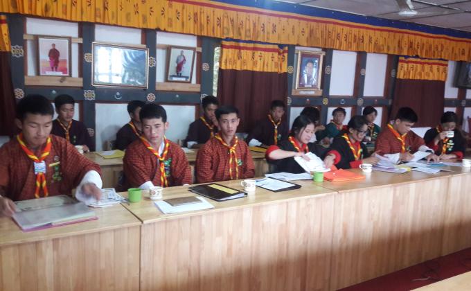 Escorted Scout Members