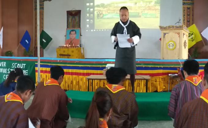 Rover Scout Investiture Ceremony 