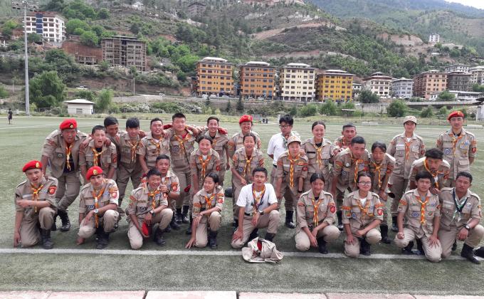 Thim Throm Scouts Commitment Ceremony