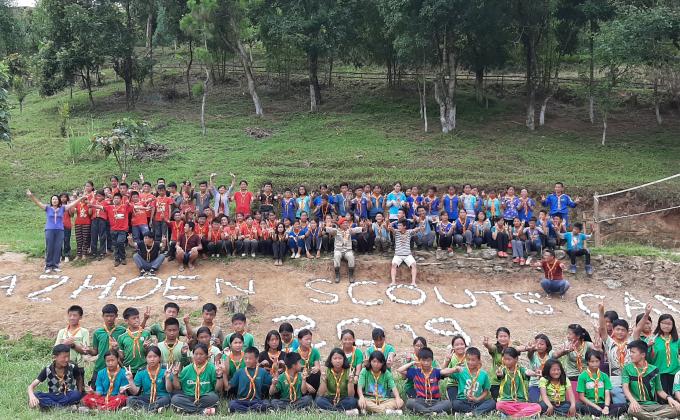 School Level Nazhoen Scouts Camp