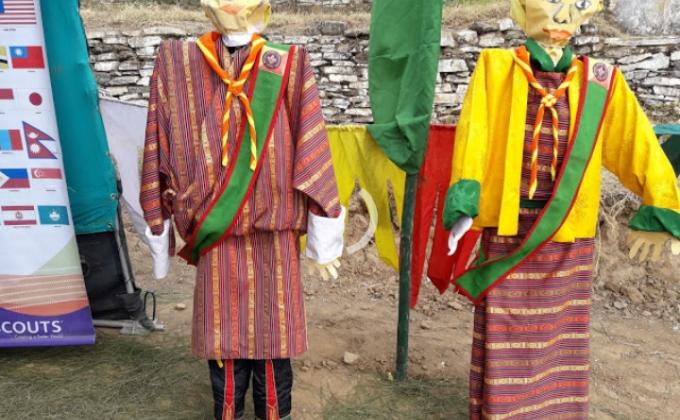 National Scout day Celebration at Pemagatshel