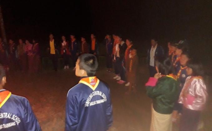 Hiking and  Camping for three different school's Scouts