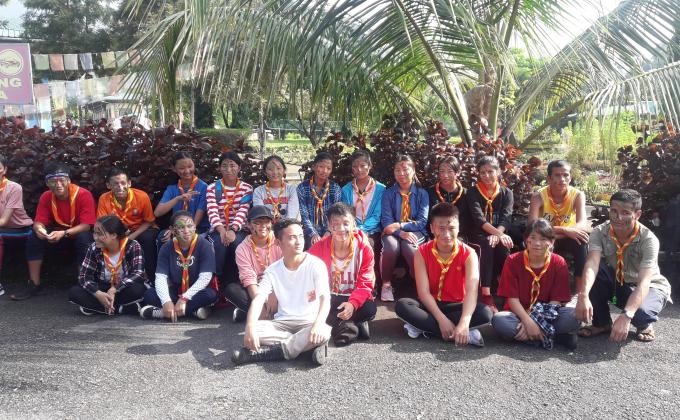 School Hiking and Camping 