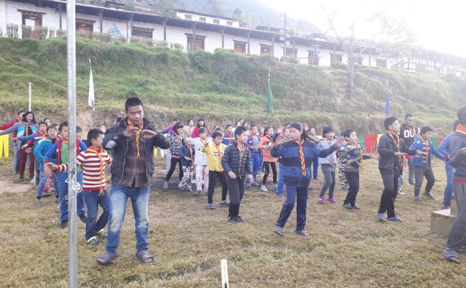 chey chey and Nachung scout camp
