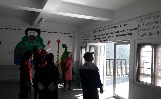 Waste Management Awareness to the Principals of Wangdue 