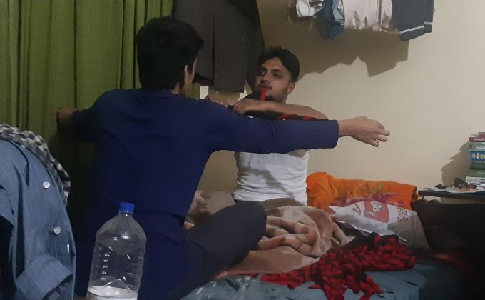 দীক্ষা ক্যাম্প প্রস্তুতি 
