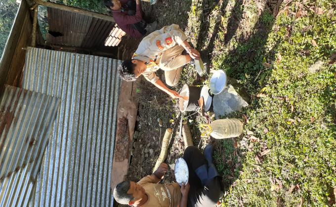 We are so glad that we did our best to be at the boarders by not letting the people to interact each other to defend from getting Covid 19. 
we made our duty camp by ourselve and used to sleep only 4 to 5 hours to sleep in turn.
