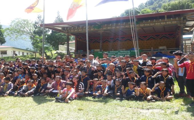 Conducted Gyelsey nachung Camp