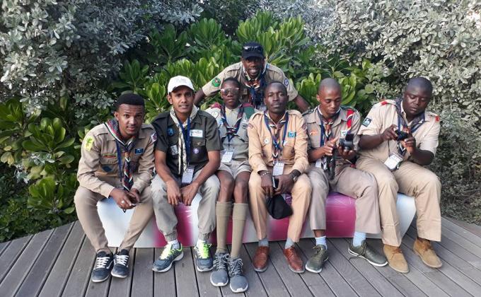 8th INTERNATIONAL  SCOUT GATHERING - SPREADING PEACE WITH MY INTERNATIONAL SCOUT FRIENDS! 