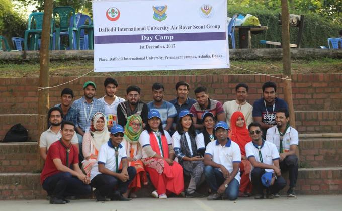 Day Camp of Daffodil International University Air Rover Scout Group