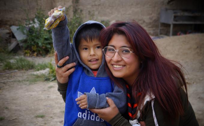 "La sonrisa de los niños es lo mas importante"