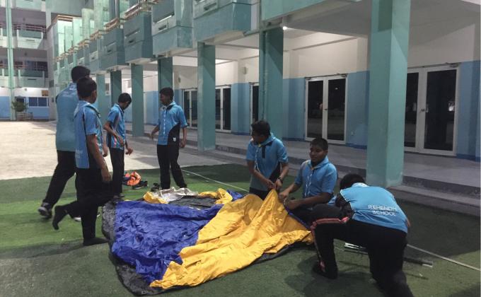 Badhavi Camp preparation 