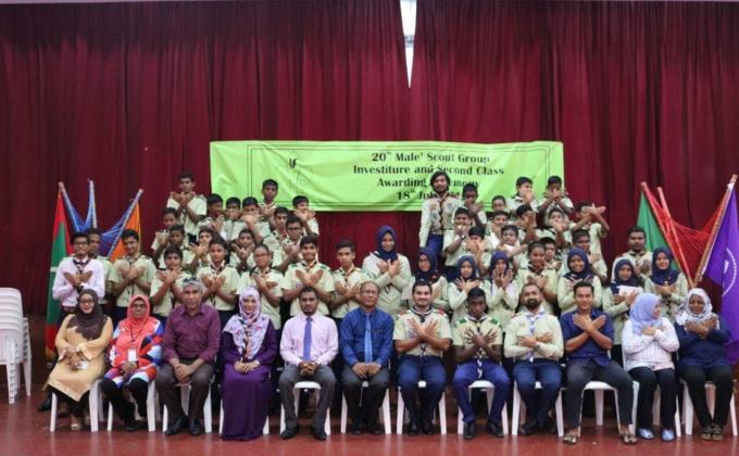 New Scouts Investiture and Second Class Awarding 