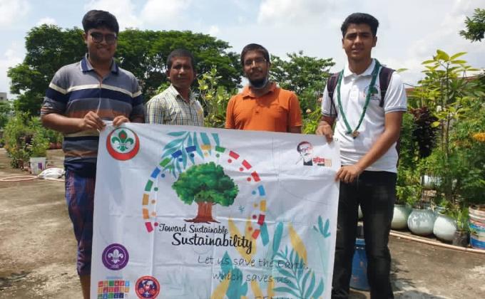 Tree Plantation & Plastic Cleaning at Narayanganj High School & College (Project TSS)