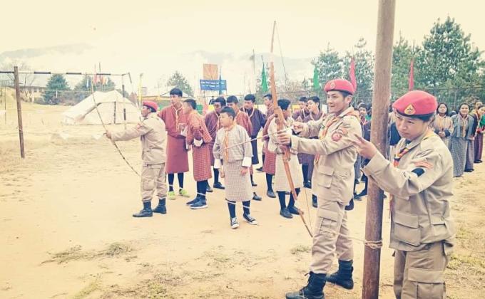 Eastern Region Nazhoen Scouts Camp " Together For Positive Change "....