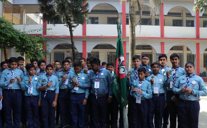 ব্যাজ প্রদান অনুষ্ঠান