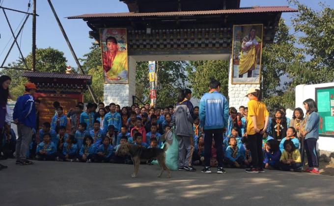 cleaning campgin, Tendruk Central School
