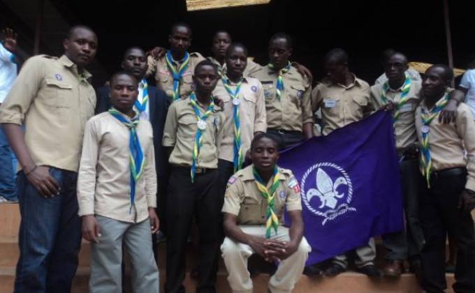 CLOSING THE SCOUTING WEEK IN RWANDA
