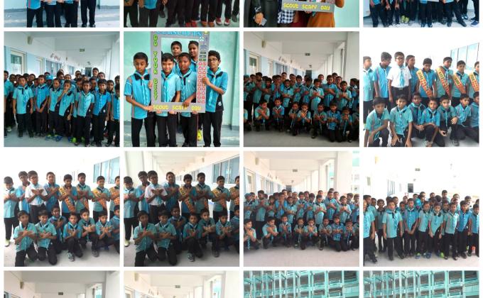 Scouts Scarf Day Celebrations!