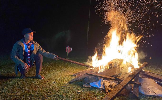 ‘Campfire’ Menerangi Perkhemahan Unit Beruniform SK Jaya Baru