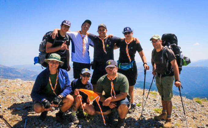 Cypriots Scouts climbed Helms mountains 