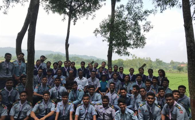 Investiture camp 2019-(13th hussars open rover scout group)