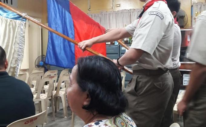 MariSci 1st Investiture camp Theme: Marahang Pagsikat / Gradually Rising