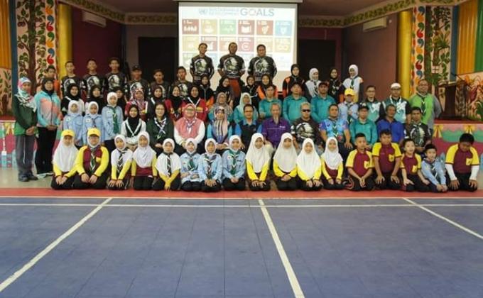 Brunei Muara Scout Association Celebrates  International Day of Peace 2019