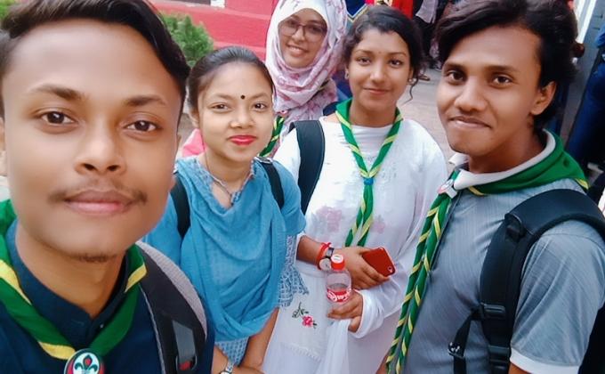 বঙ্গবন্ধু শেখ মুজিবুর রহমান সাংস্কৃতিক প্রতিযোগিতা ২০২০ রাজশাহী জেলা রোভার স্কাউট 