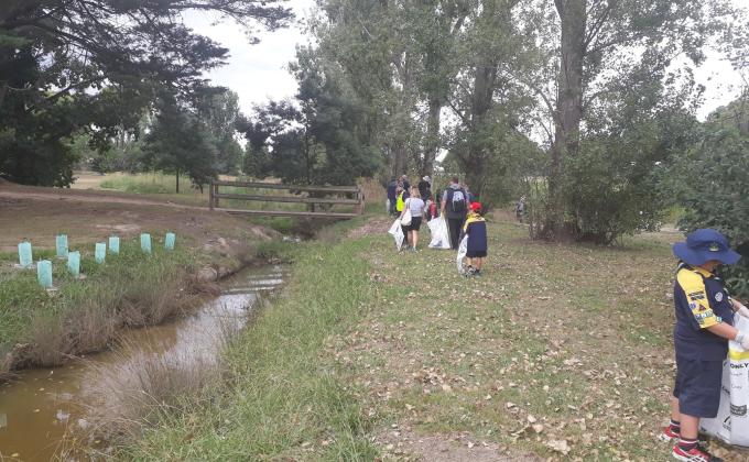 1st Whittlesea Scout Group Clean Up Australia Day