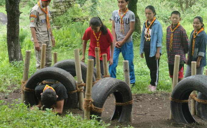 First Rashtrapati Scouts Testing Camp – 2014 of Northern Region.
