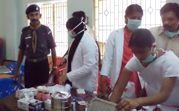 AWARENESS PROGRAMME FOR BLOOD DONATION & GENERAL MEDICAL CAMP. 