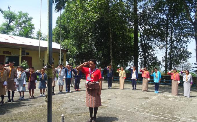 Flag Hoisting Protocol 