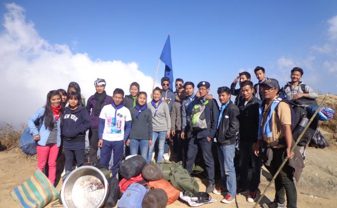 TREKKING CUM NATURE STUDY PROGRAMME AT DZUKO MANIPUR