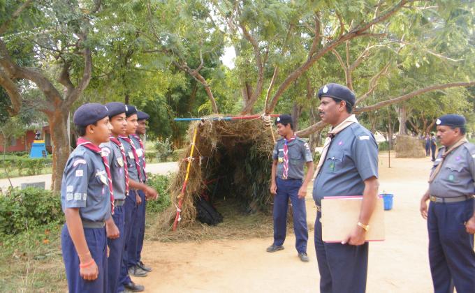 Rashtrapati Testing Camps of Southern Region Scouts