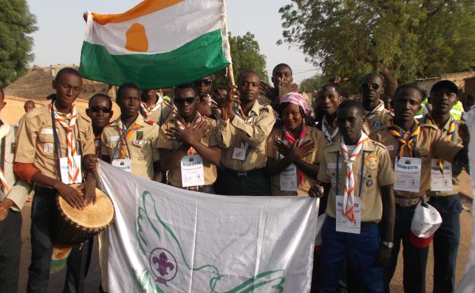 Walk for peace and Republic on 149km to attend to 56th the Republic celebration of Niger Reoublic
