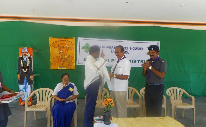 CHATHURACHARAN/HEERAK PANKH TEST CAMP AT BHARANI PARK DISTRICT