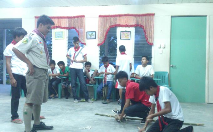 QNHS School Base Camp 2014