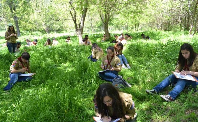 HASK’s Yerevan Campsite Hosted the Candidates of the 2nd Rank Scout Knowledge