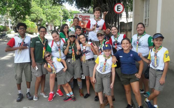 GRUPO ESCOTEIRO 34/ES EM CAMPANHA DE SOLIDARIEDADE À RIO NOVO DO SUL