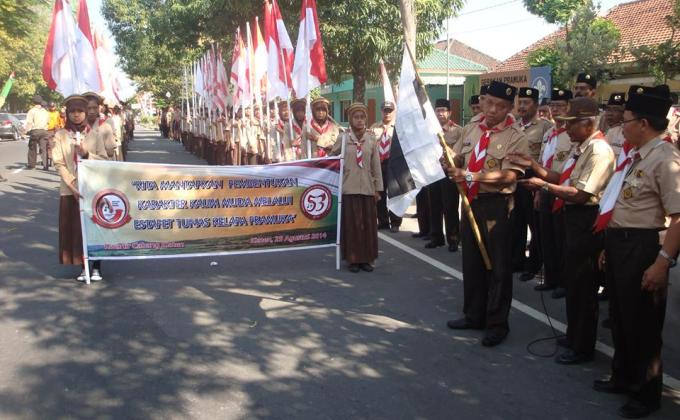 Estafet Tunas Kelapa Kwarda Jawa Tengah Chapter Kwarcab Klaten