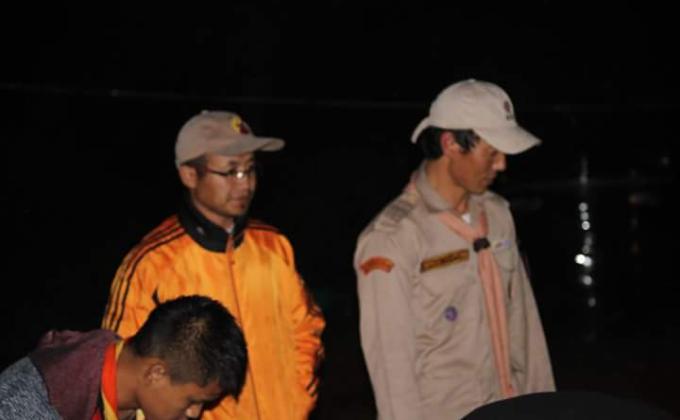 Scout Camping..