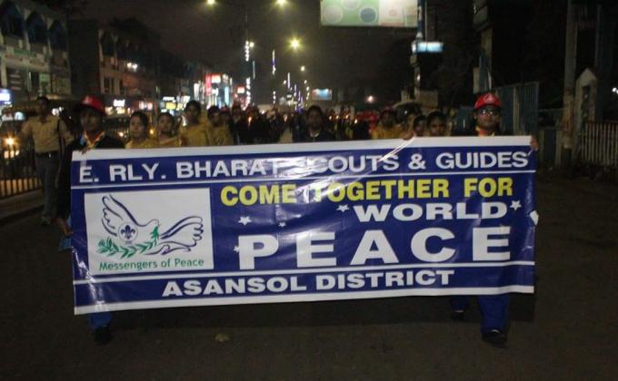 Route March for World peace
