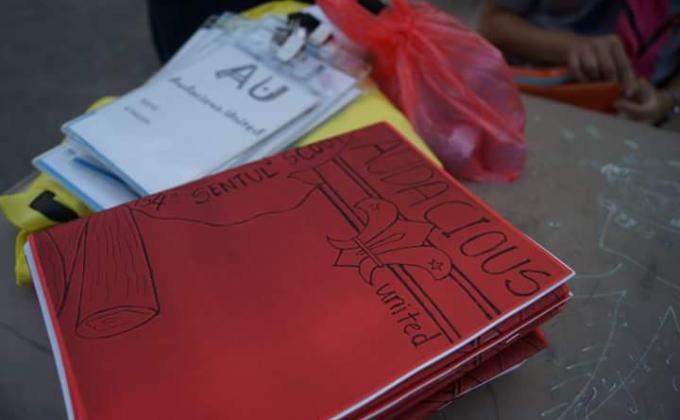 Audacious United Camping Campfire